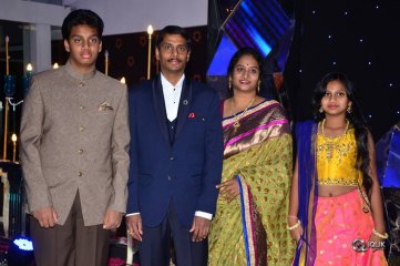 Celebs At Kalamandir CMD Prasad Daughter Sangeet Ceremony